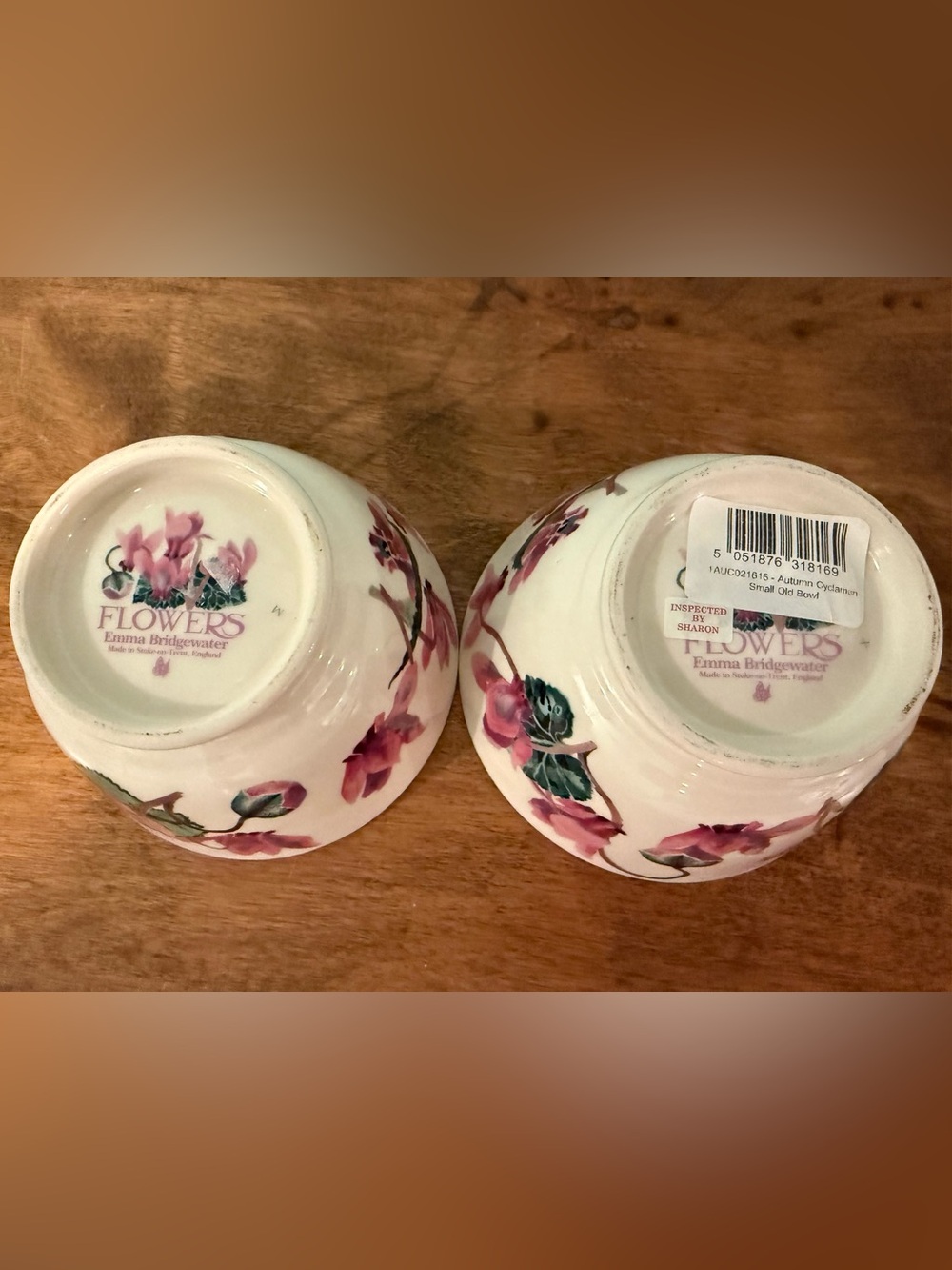 Emma Bridgewater Small Old Bowls x 2 NWT - Picture 4 of 7